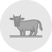 Cow Vector Icon Design