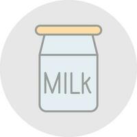 Milk Vector Icon Design