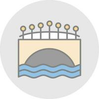 Canal Vector Icon Design