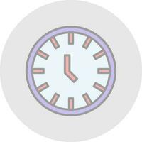 Clock Vector Icon Design