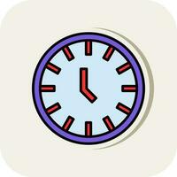 Clock Vector Icon Design