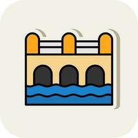 Canal Vector Icon Design