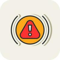 Warning Vector Icon Design