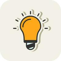 Light bulb Vector Icon Design