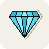 Gemstone Vector Icon Design