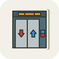 Elevator Vector Icon Design