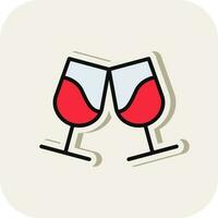 Wine Vector Icon Design