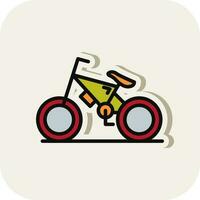 diseño de icono de vector de bicicleta