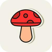 Fungus Vector Icon Design