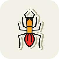 diseño de icono de vector de insecto