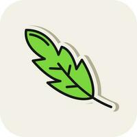 Feather Vector Icon Design