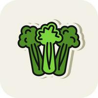 Celery Vector Icon Design