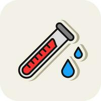 Blood test Vector Icon Design