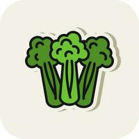 Celery Vector Icon Design