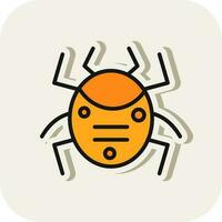 Bug Vector Icon Design