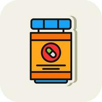 Antibiotic Vector Icon Design