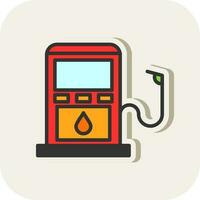 Gas pump Vector Icon Design