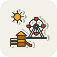 Playground Vector Icon Design