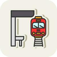 Subway Vector Icon Design