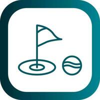 Golf Vector Icon Design