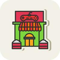 Game store Vector Icon Design