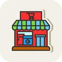 Electronics shop Vector Icon Design