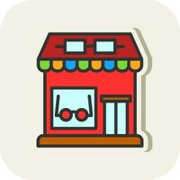 Optical shop Vector Icon Design