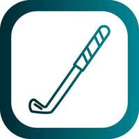 Golf stick Vector Icon Design