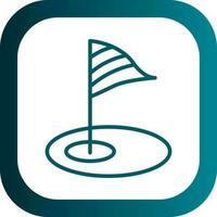 Golf Vector Icon Design