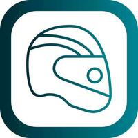 Helmet Vector Icon Design