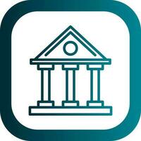 Acropolis Vector Icon Design