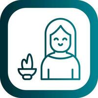 Hestia Vector Icon Design