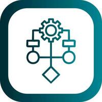 Algorithm Vector Icon Design