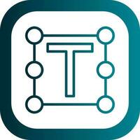 Typography Vector Icon Design