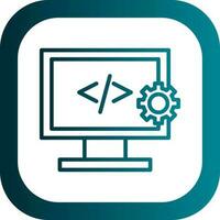 Web development Vector Icon Design