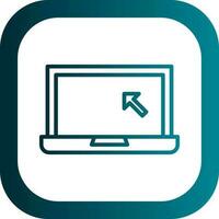 Laptop Vector Icon Design