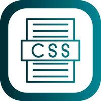 Css file Vector Icon Design