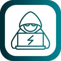 Hacker Vector Icon Design