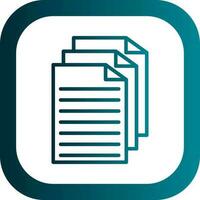 Document Vector Icon Design