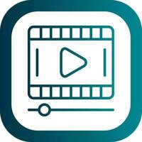 Video Vector Icon Design