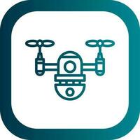 Drone Vector Icon Design