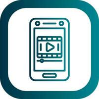 Video Vector Icon Design