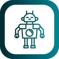 Robot Vector Icon Design