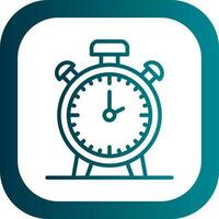 diseño de icono de vector de reloj de alarma