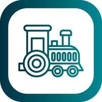 Toy train Vector Icon Design