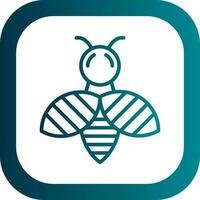 ortografía abeja vector icono diseño