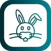 Rabbit Vector Icon Design