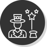 Magician Vector Icon Design