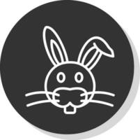 Rabbit Vector Icon Design