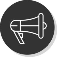 Megaphone Vector Icon Design